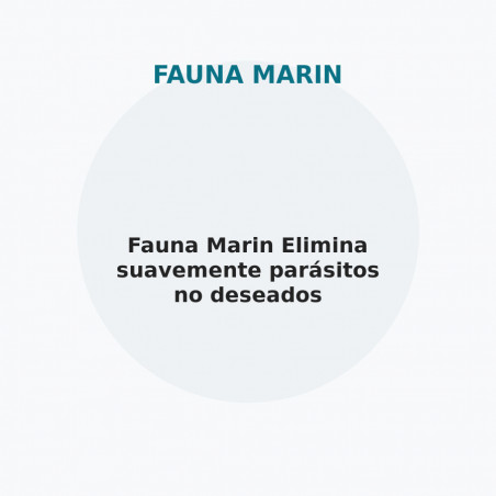 Fauna Marin Elimina suavemente parásitos no deseados