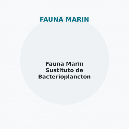 Fauna Marin Sustituto de Bacterioplancton marino de primera calidad
