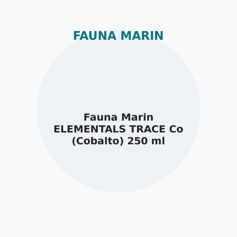 Fauna Marin ELEMENTALS TRACE Co (Cobalto) 250 ml