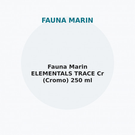 Fauna Marin ELEMENTALS TRACE Cr (Cromo) 250 ml
