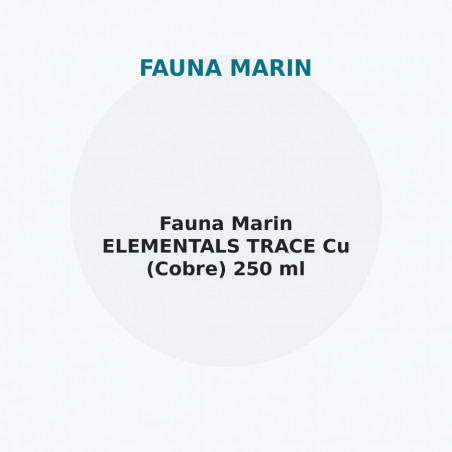 Fauna Marin ELEMENTALS TRACE Cu (Cobre) 250 ml