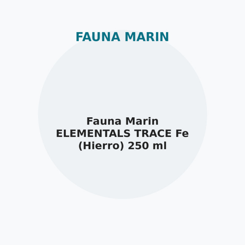 Fauna Marin ELEMENTALS TRACE Fe (Hierro) 250 ml
