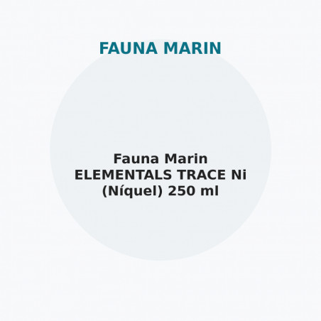 Fauna Marin ELEMENTALS TRACE Ni (Níquel) 250 ml