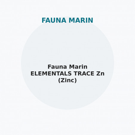 Fauna Marin ELEMENTALS TRACE Zn (Zinc)