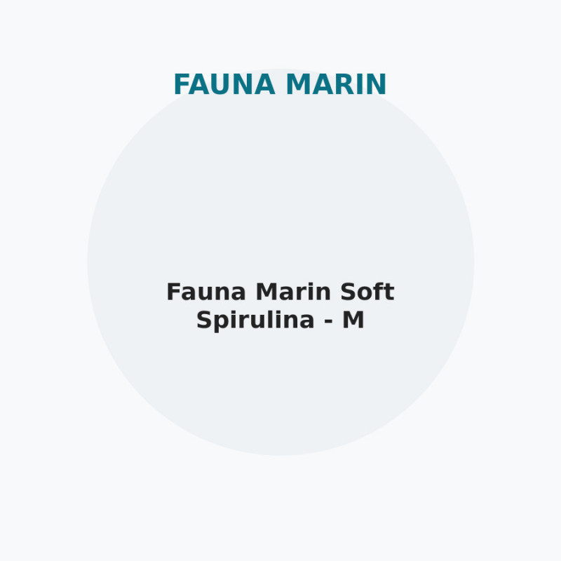 Fauna Marin Soft Spirulina - M