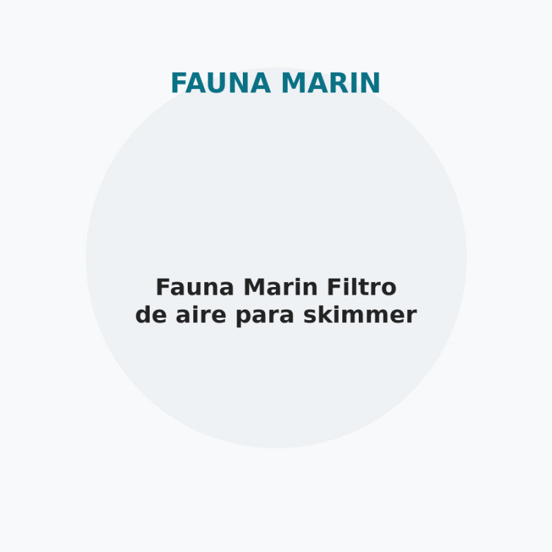 Fauna Marin Filtro de aire para skimmer