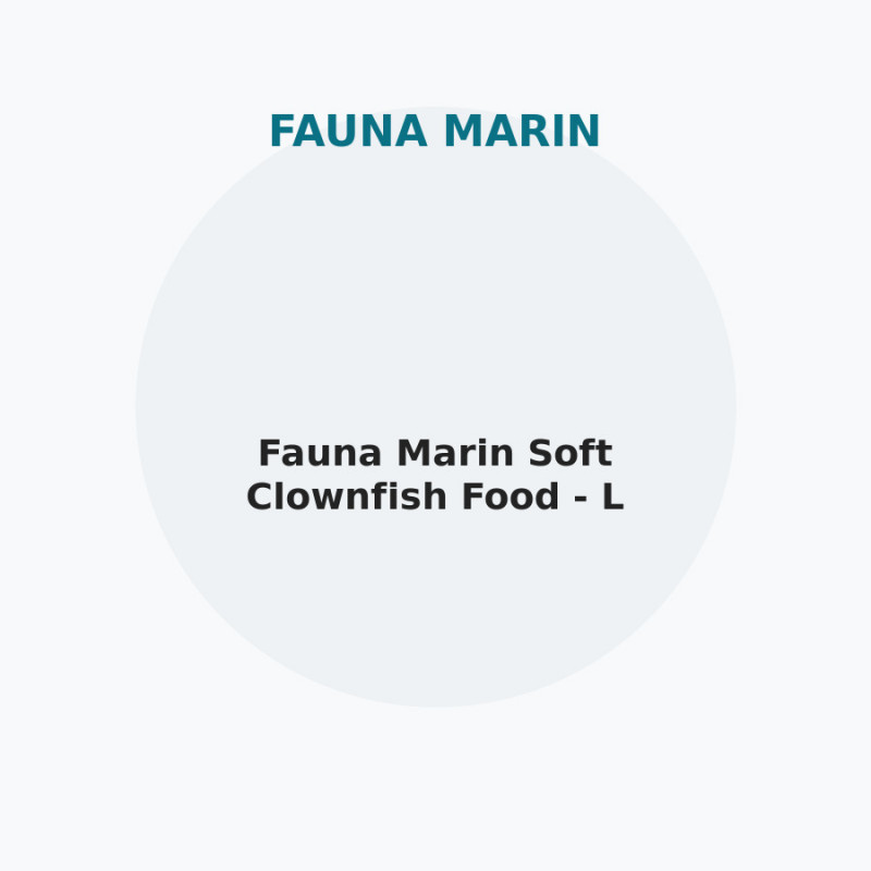 Fauna Marin Soft Clownfish Food - L