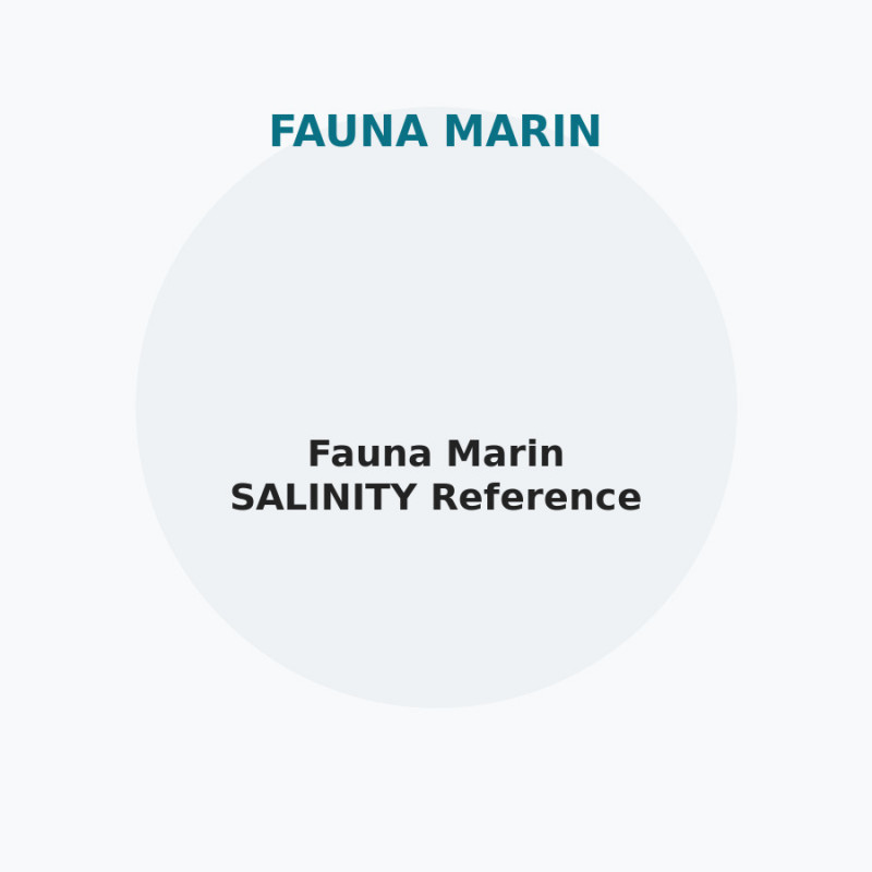 Fauna Marin SALINITY Reference