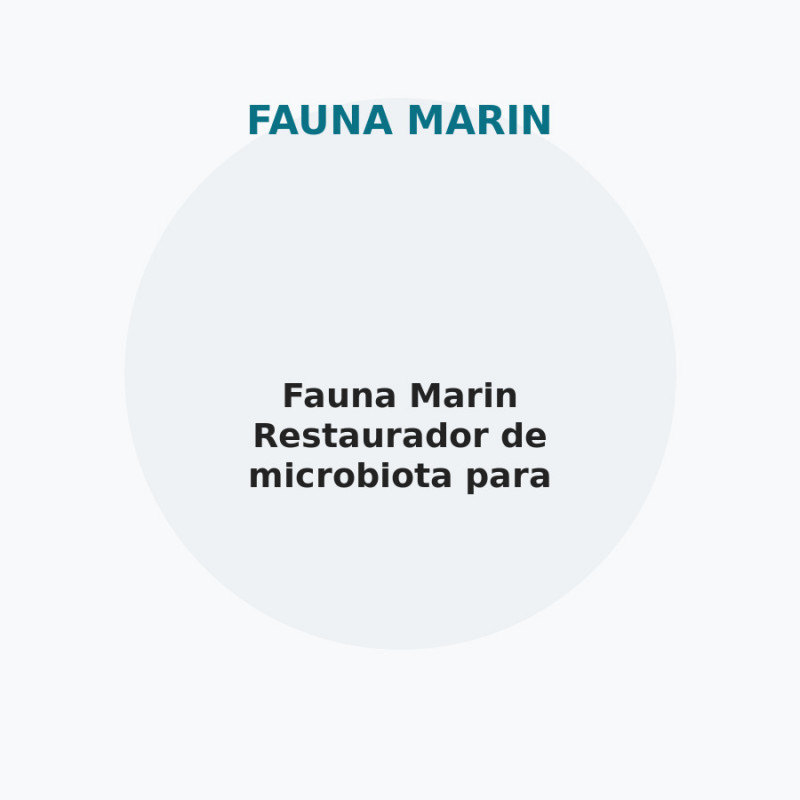 Fauna Marin Restaurador de microbiota para corales y peces