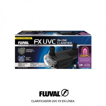 CLARIFICADOR UVC PARA FILTROS FLUVAL FX ( ENVIO GRATIS )