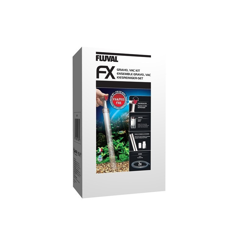 Aspiradora de grava Gravel Vac FX FLUVAl Aspiradora de grava Gravel Vac FX FLUVAl