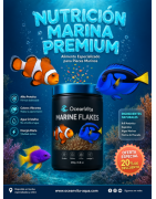 Comida para Peces Marinos | Alimento Premium, Escamas y Gránulos